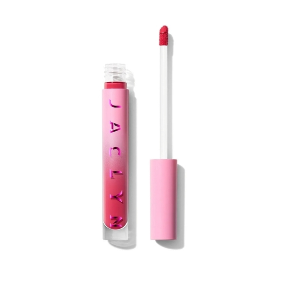 NEW Jaclyn Lip Poutspoken Liquid Lipstick JUICY - Picture 3 of 6